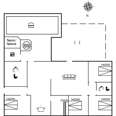 Feriehus Tali - 700m From The Sea By Interhome *